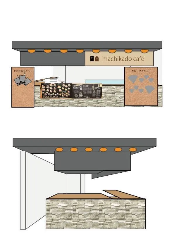 店頭イメージラフ